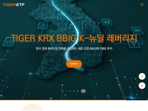 미래에셋자산운용 TIGER ETF 인증 화면